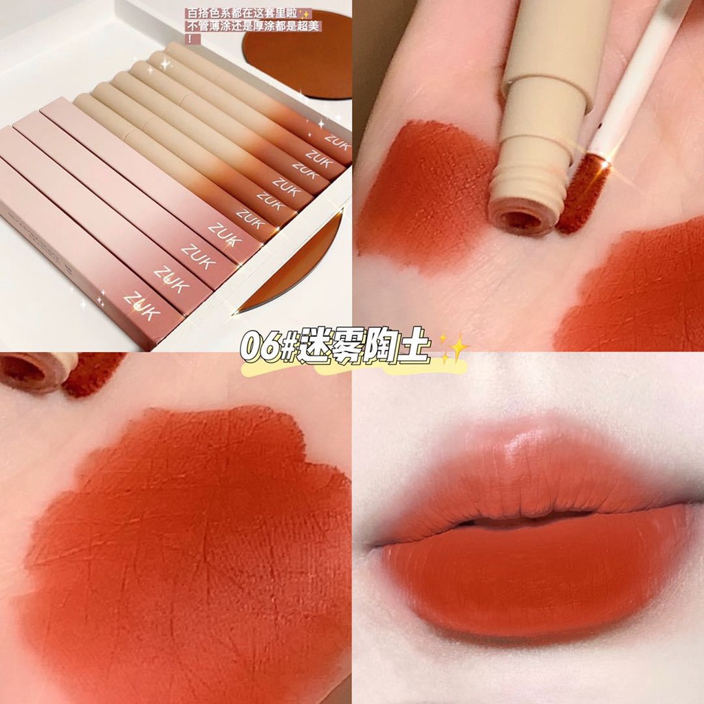 [Hàng mới về] Son Kem Zuk Nhung Lì Mịn Như Sữa Không Dính Cốc Nhiều Màu Sắc Tùy Chọn | BigBuy360 - bigbuy360.vn