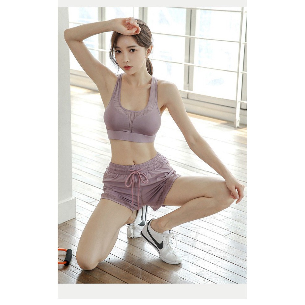 Đồ Tập GYM YOGA hàng quảng châu cao cấp - chất loại 1 -có giãn 4 chiều - thấm hút mồ hôi - thông hơi bao (BT01)