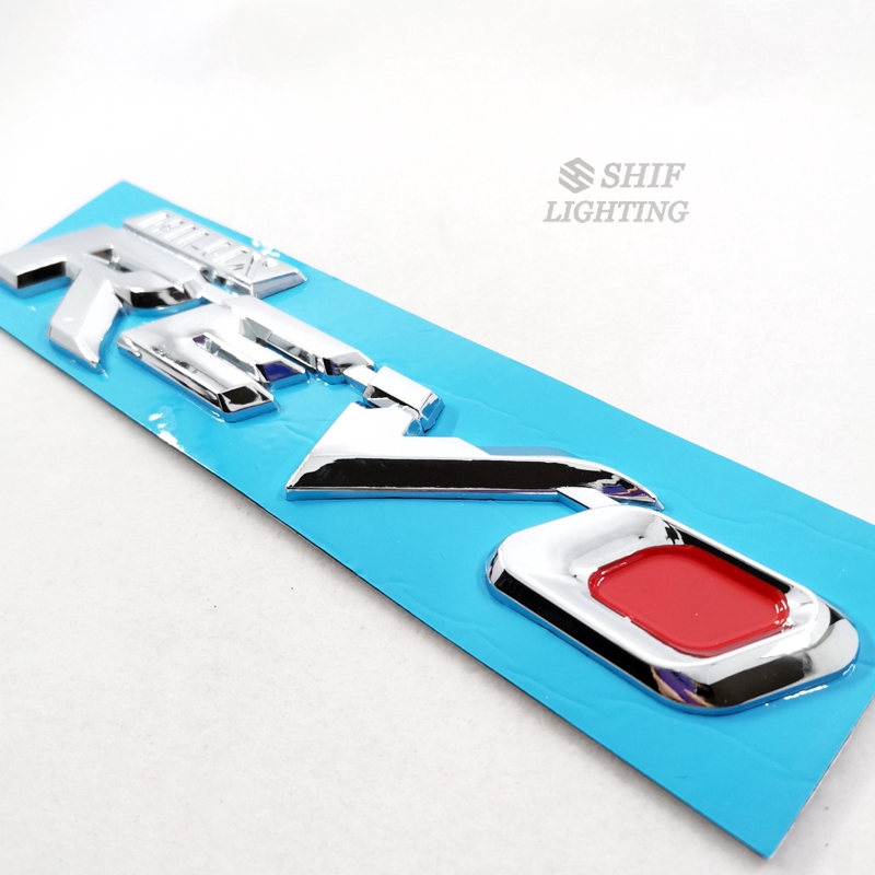 Miếng dán kiểu logo HILUX REVO trang trí xe TOYOTA REVO