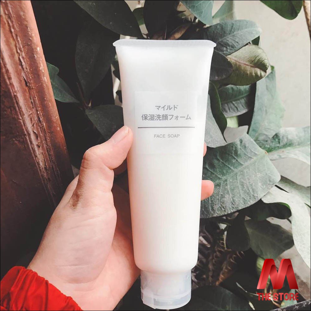 Sữa rửa mặt dưỡng ẩm Muji Face Soap 100g