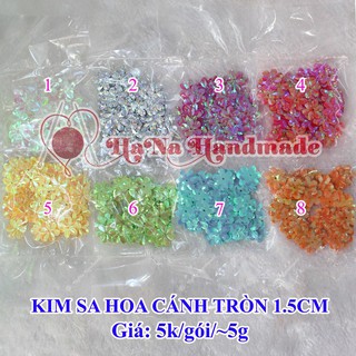 Kim Sa Hoa Cánh Tròn 1.5cm (6k/gói)