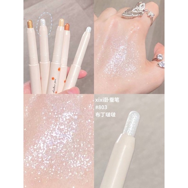 [Hàng mới về] Bút phấn mắt Xixi màu ngọc trai sáng san hô hoa hồng vàng | BigBuy360 - bigbuy360.vn