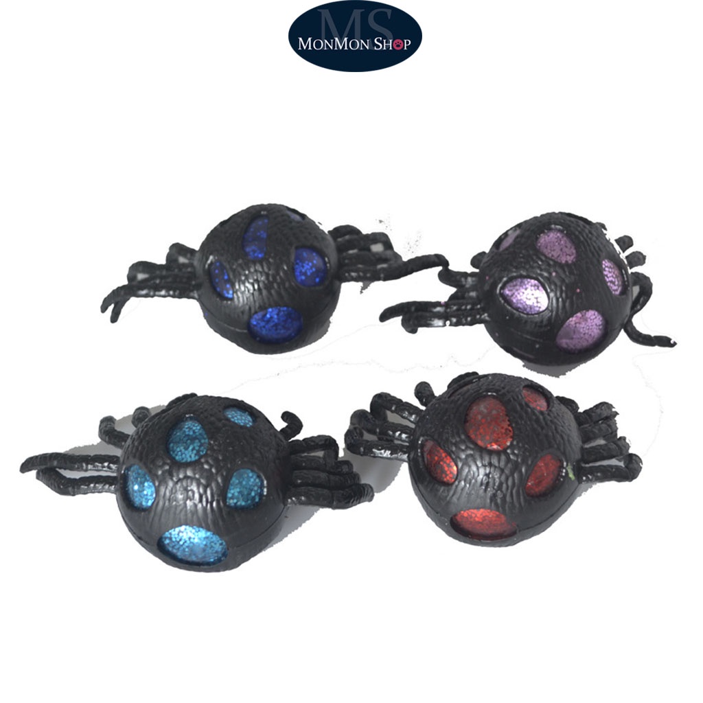 Nhện Bóp Xả Stress/ Đồ Chơi Squishy giảm căng thẳng Hình Nhện vui nhộn chất lượng đảm bảo
