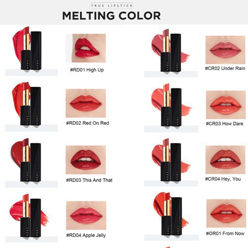 Son môi A'PIEU True Melting Lipstick (CR02/Hey, You)