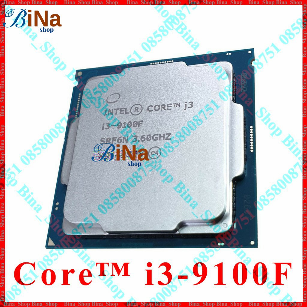 CPU Intel Core i3 9100f 3.6Ghz Coffee Lake