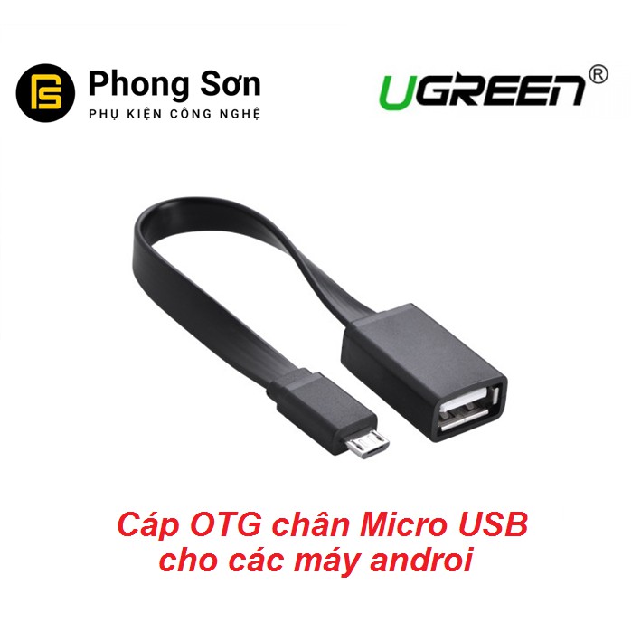 Cáp OTG Micro USB 2.0 UGREEN 10821 | BigBuy360 - bigbuy360.vn