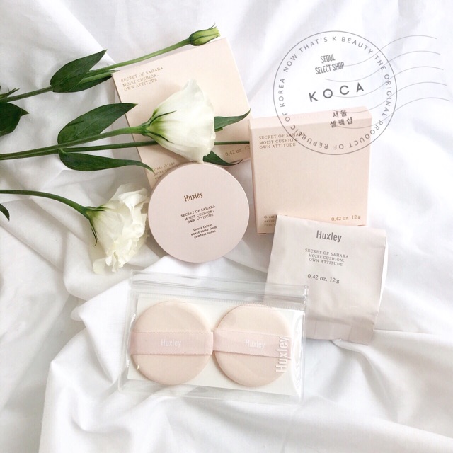 [HUXLEY] Moist Cushion, Own Attitude của Huxley (loại 1 lõi)