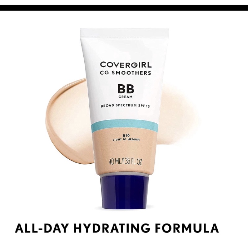 Kem nền Mịn da COVERGIRL Smoothers Lightweight Bb Cream With Spf 15 40ml màu 810 USA