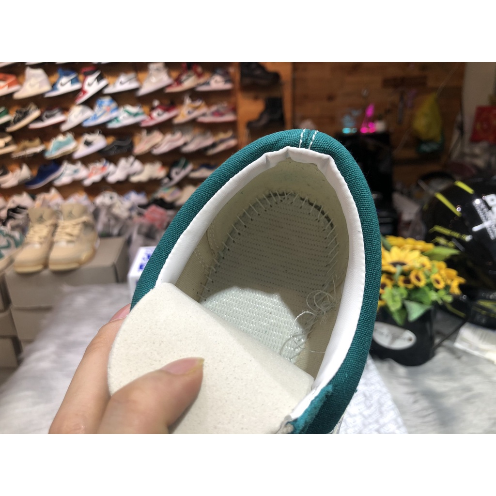 Giày Vans vault Old Skool Xanh Lá Bản Chuẩn 11Trung