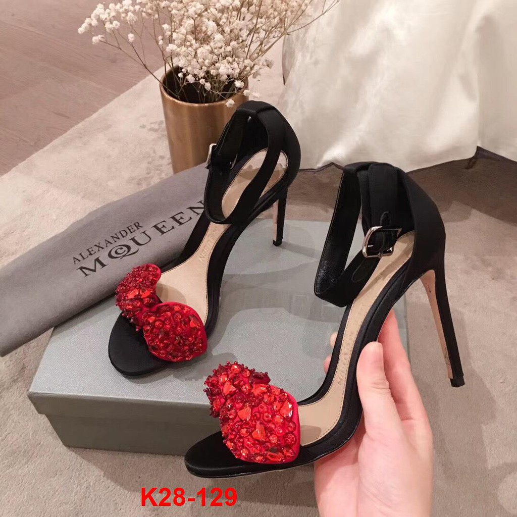 K28-129 Alexander Mcqueen sandal cao 10cm siêu cấp