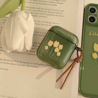 Ốp Airpod 1-2 hoa tulip