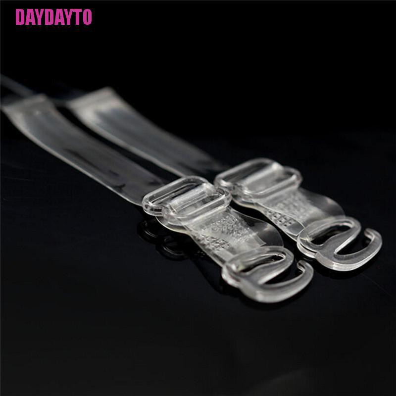 Set 2 Cặp Dây Áo Ngực Trong Suốt Vô Hình Điều Chỉnh Được