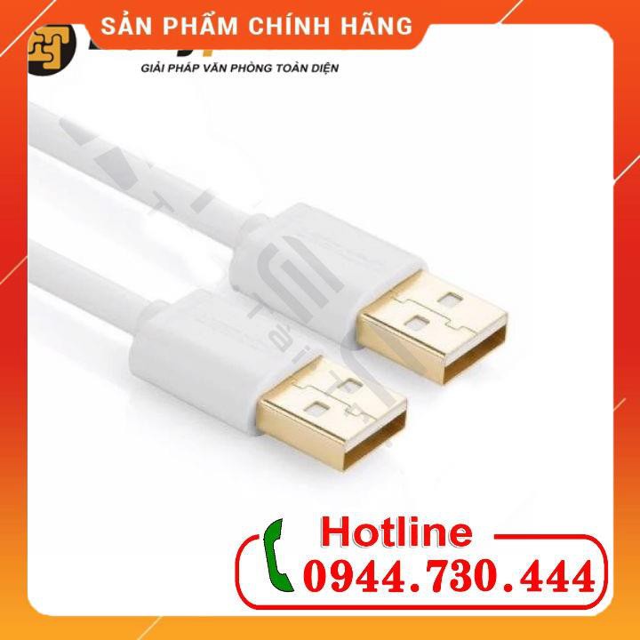 Cáp USB 2 đầu đực dài 1m chính hãng Ugreen 30132 cao cấp dailyphukien