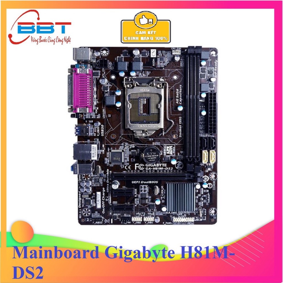 Mainboard Giga H81M-S2PVmới 100% BH 36 tháng