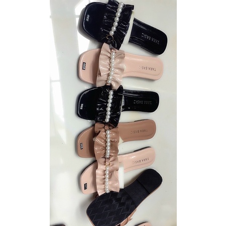 Dép lê nữ quai ngang xếp ly,dép đế bằng nữ, lép đi biển giá rẻ kẹp tông thời trang