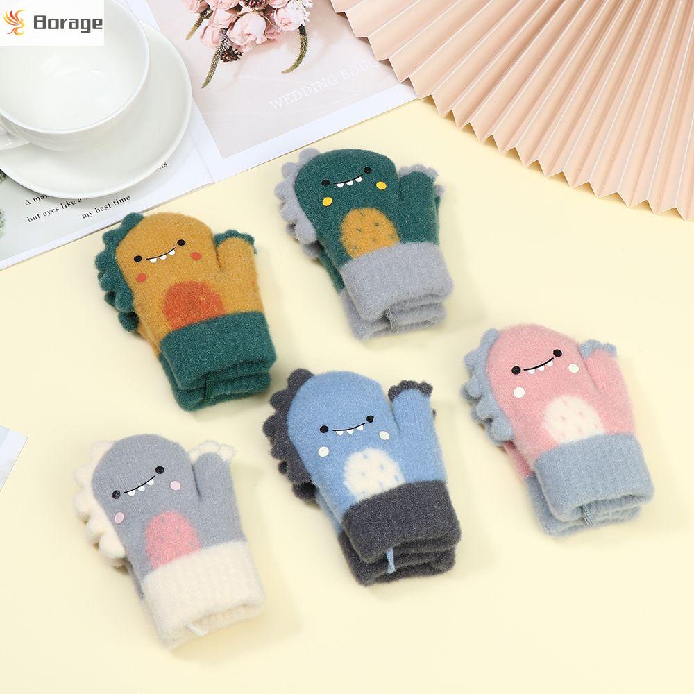 Găng tay giữ ấm mùa đông mềm mại dễ thương cho bé