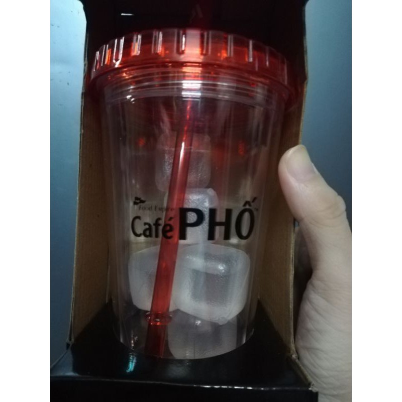 ly Nhựa caphe phố