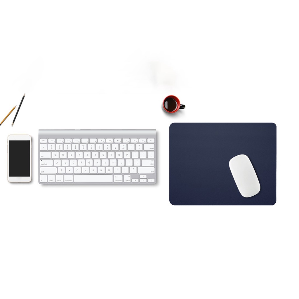 Miếng Lót Chuột Bằng Da PU Chống Thấm Nước Tiện Dụng Cho Laptop/ Máy Tính