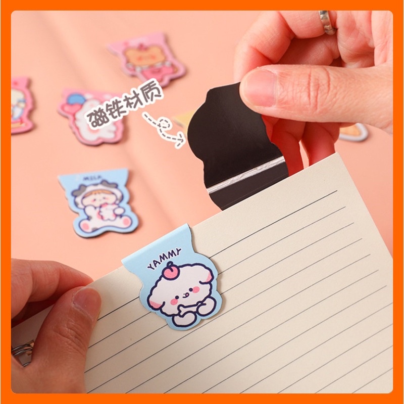 Nam châm kẹp vở bookmark
