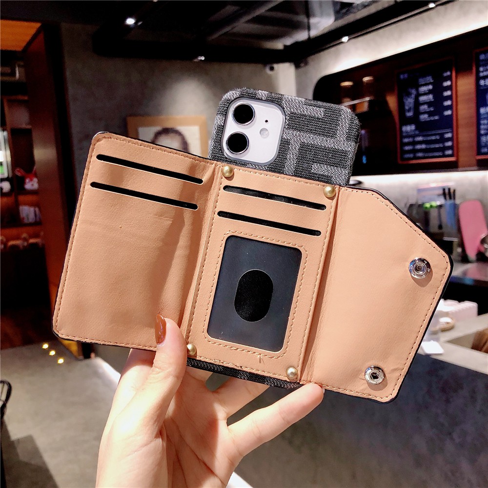 Fendi Ốp Điện Thoại Có Ngăn Đựng Thẻ Tiện Dụng Cho Oppo Series R9 R11 R17 R15 Reno | BigBuy360 - bigbuy360.vn