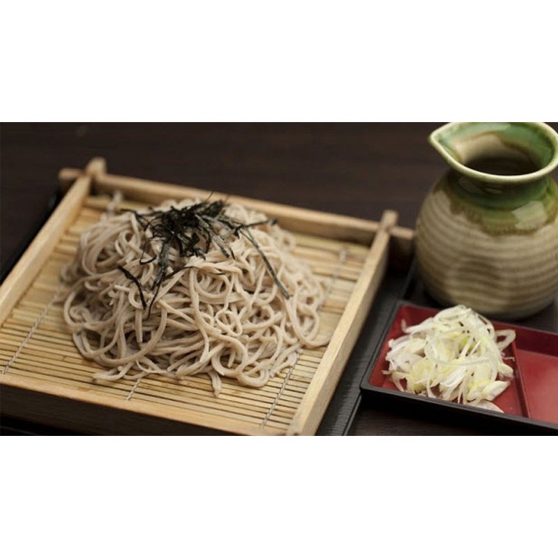 Mì Soba Hatakenaka rong biển tốt cho sức khỏe Akamoru 200g - Hachi Hachi Japan Shop