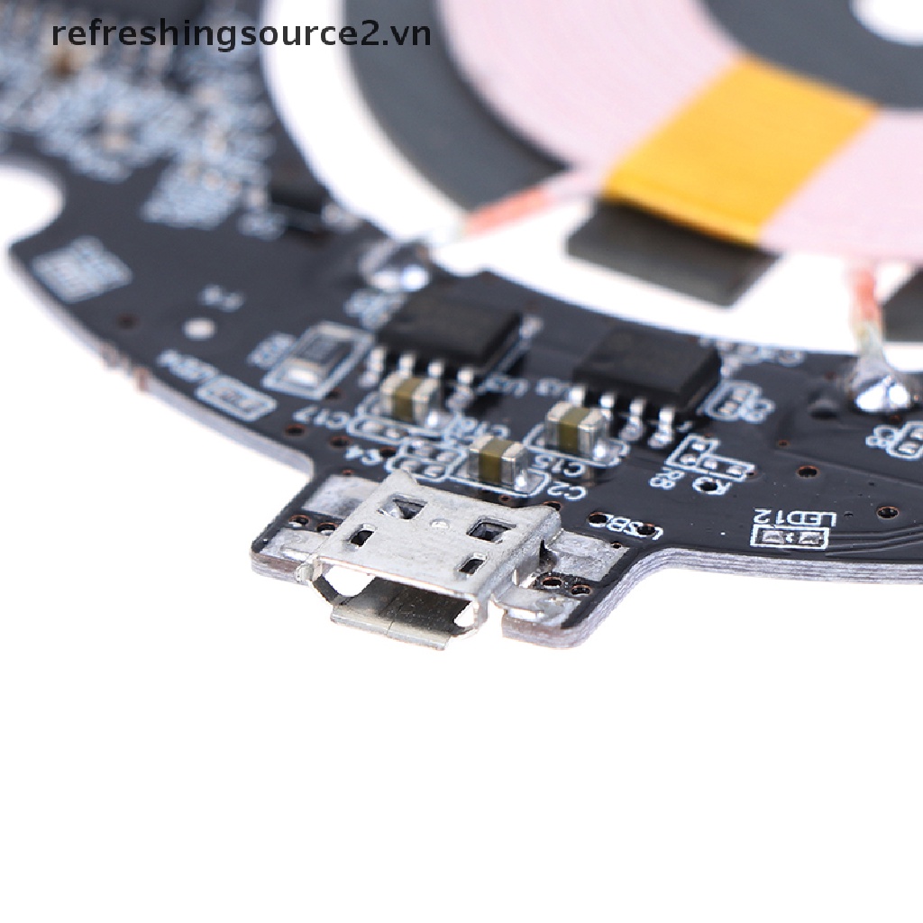 Bảng Mạch Sạc Nhanh Không Dây 10w / 15W QI + Cáp Nguồn