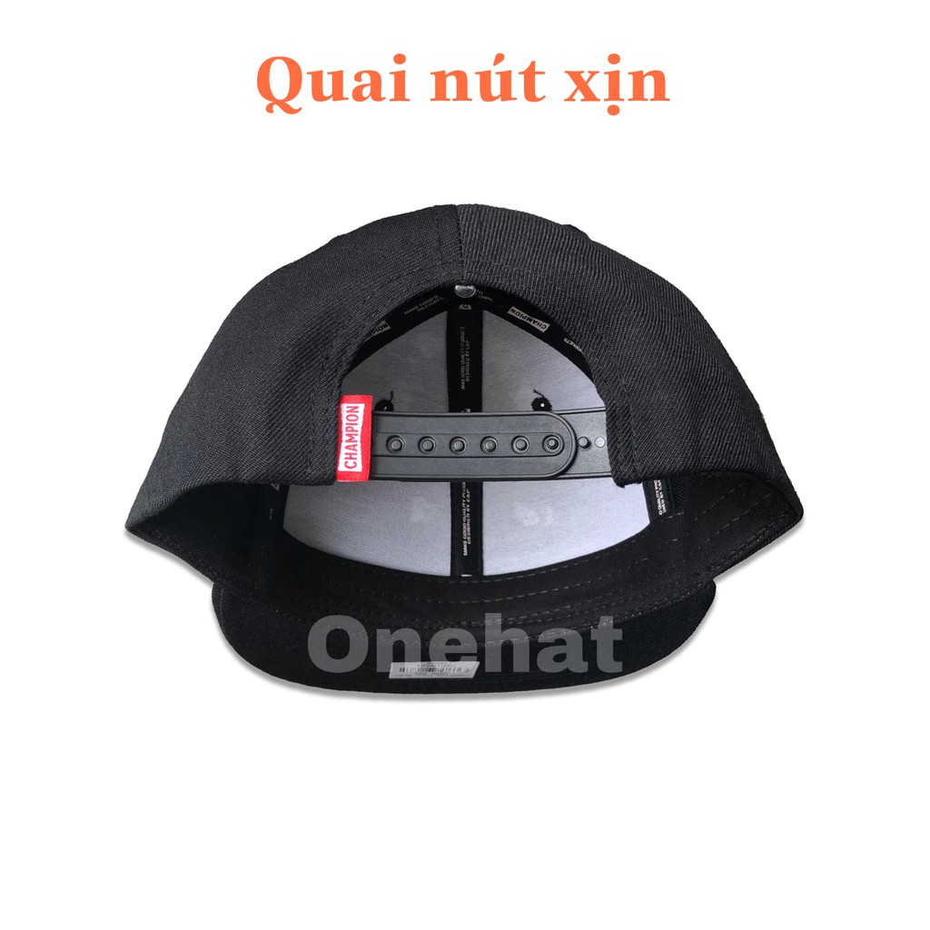 [Mã FAMINI1505 giảm 10K đơn từ 20K] Nón trơn đen snapback full black cho bé từ 3 tuổi đến 5 tuổi