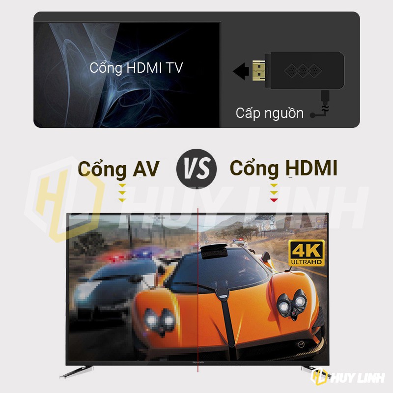 Máy chơi game 4 nút HDMI không dây Y2S-HD Plus Tích hợp 1700+ game - Hỗ trợ dowload và save game