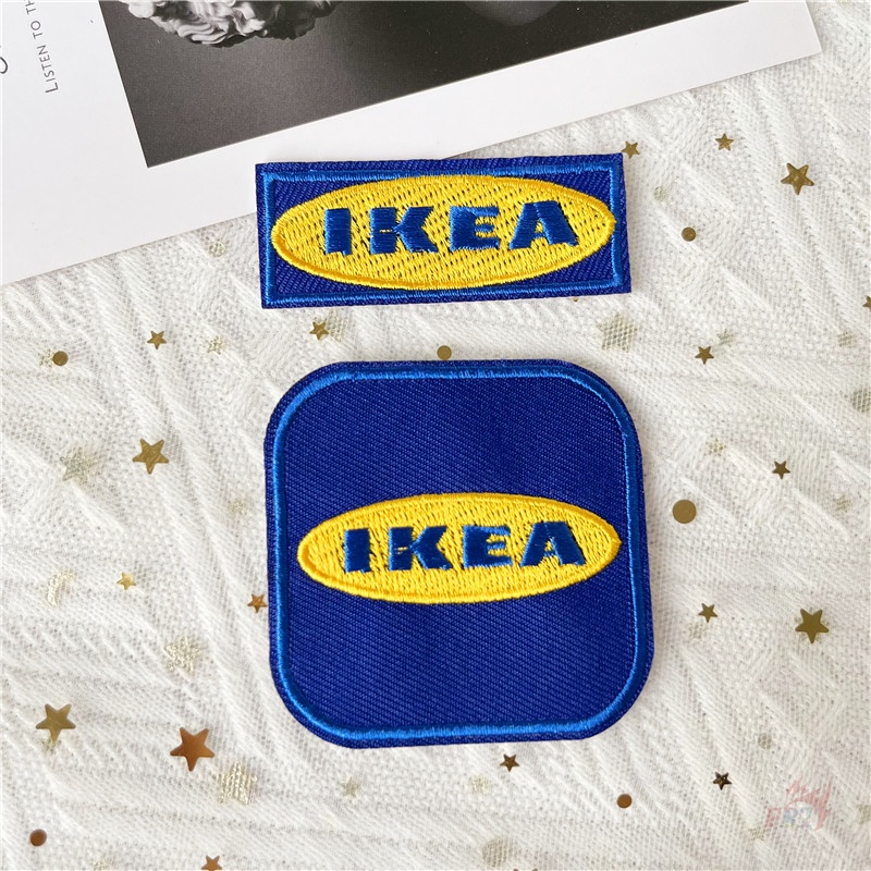 ☸ Ikea Miếng Dán Ủi Phong Cách Bắc Âu Sang Trọng ☸ 1 Miếng Dán Ủi Quần Áo Hình Bánh Quy Sữa