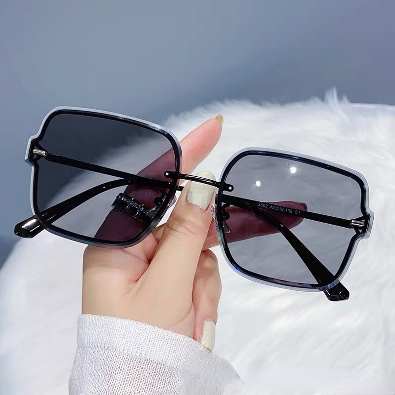 (JIUERBA) Kính Râm Thời Trang Không Gọng Chống Tia UV