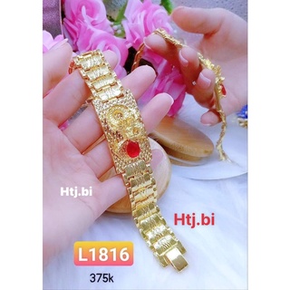 lăc tay nam mạ vàng hình rồng cuốn đẳng cấp sang  trọng bền màu htj