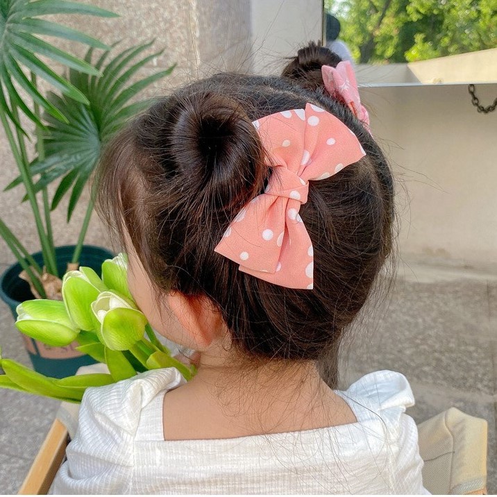 Set 8 Kẹp Cặp Tóc Cho Bé, kẹp tóc mái, phụ kiện tóc cho bé gái