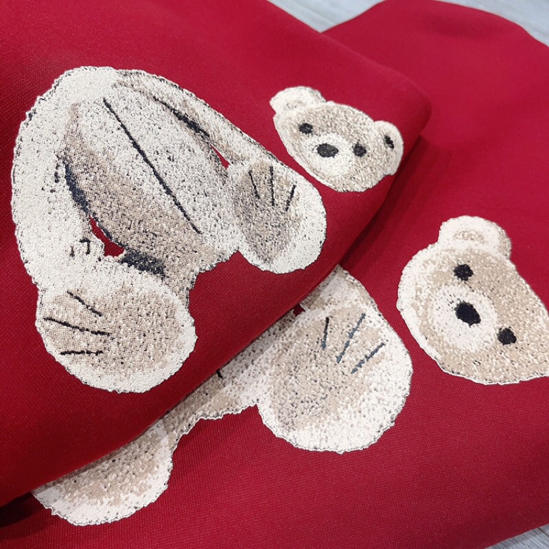 Áo Hoodie Mẹ & Bé nỉ gấu