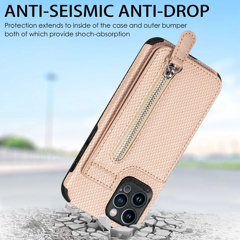Ốp điện thoại Kiểu Ví Tiền Cho iPhone 13 Pro Max 12 Pro Max 12 Mini
