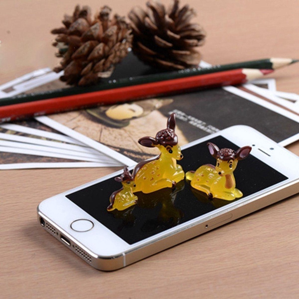 YIYU Mô Hình Tượng Nhỏ Dễ Thương Dùng Trang Trí Tiểu Cảnh DIY