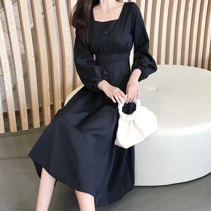 (CÓ SẴN) ĐẦM ULZZANG TAY DÀI - ĐẦM VINTAGE -VẢI ĐẸP LẮM NHA | BigBuy360 - bigbuy360.vn