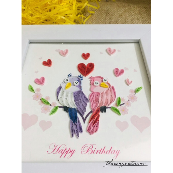 Tranh giấy Quilling