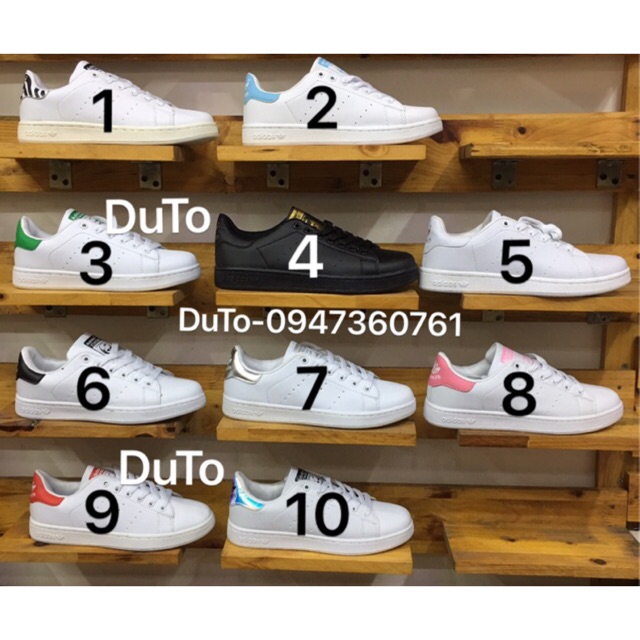 [ SALE SỐC-SẴN HÀNG] Giày stansmith đủ màu fullsize Nam Nữ. Ảnh chụp thật 10000%