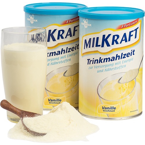 Sữa bột Milkraft  lon 480g date T4- 2022(dành cho người bệnh suy kiệt nhanh hồi phục)