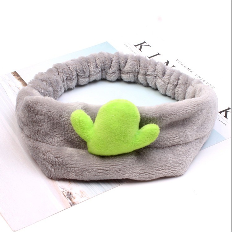 XiaoboACC Dây Buộc Tóc Hình Cây Xương Rồng Đáng Yêu