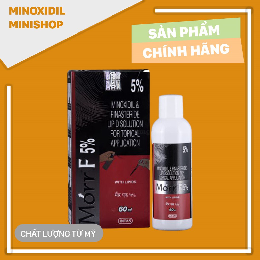 Thuốc mọc râu tóc Minoxidil & Finasteride 5% - Morr F5