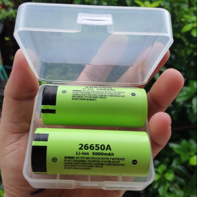 Hộp đựng 2 pin 26650 - HP26650