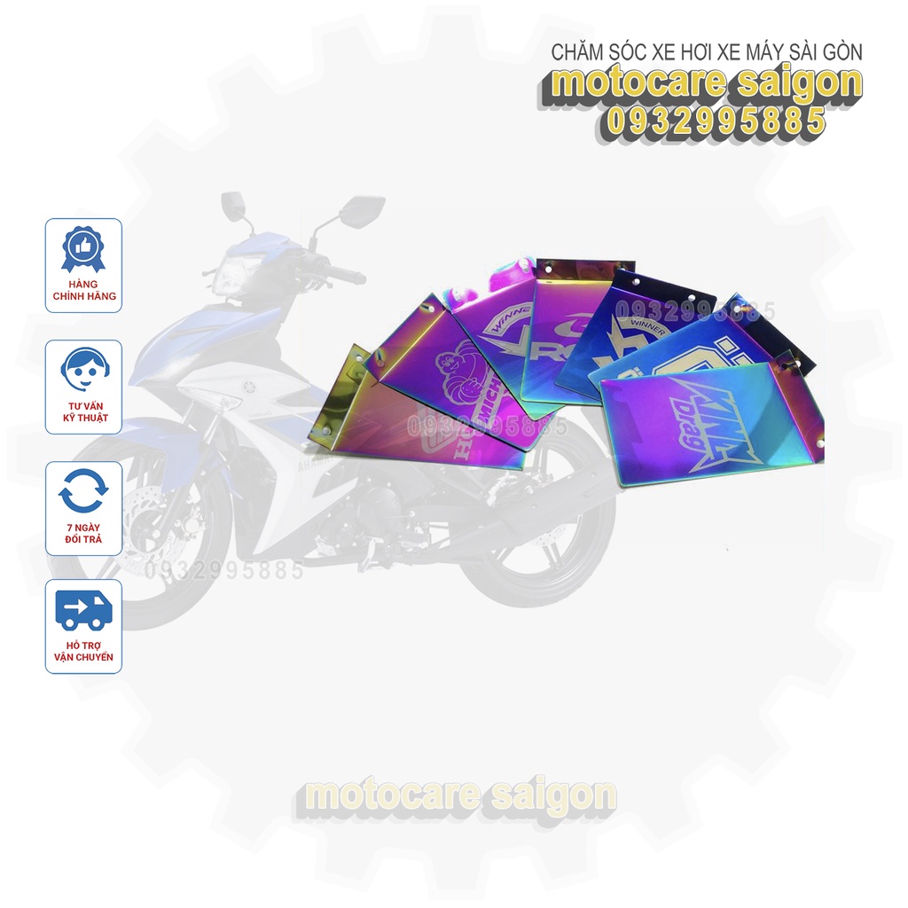 Che chắn phuộc màu titan Kingdrag, Ohlin, Honda, Winner cho exciter 150, winner