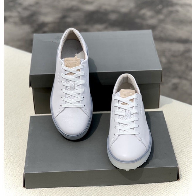 ECCO Giày Thể Thao Chơi golf Chất Liệu Da Thời Trang Cho Nam