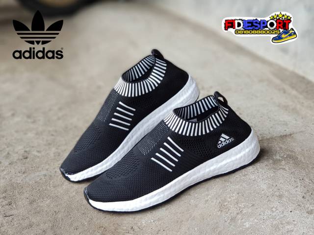 Giày Lười Vải Dệt Kim Thời Trang Nữ Năng Động Adidas