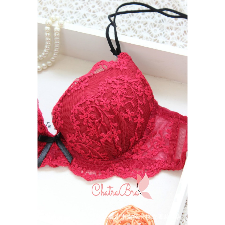 [Freeship 50k] Bộ đồ lót ren áo siêu nâng ngực quyến rũ bảng vừa | BigBuy360 - bigbuy360.vn