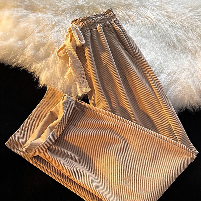 Quần ống rộng phong cách Nhật Bản dành cho cả nam và nữ