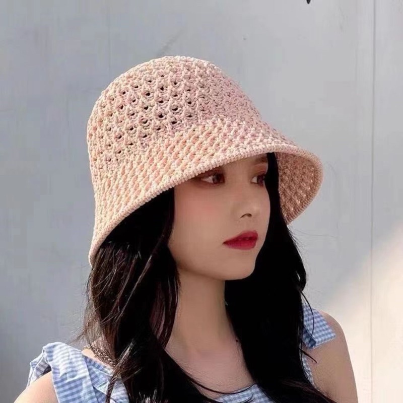 Nón cói tai bèo vành nhỏ dáng cụp xinh xắn