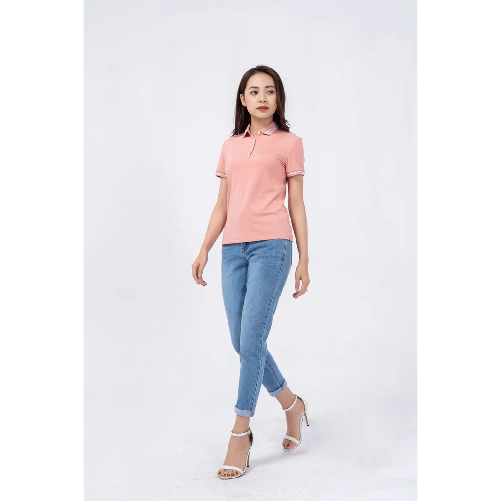 Áo Polo YODY Nữ Coolmax Phối Bo Thấm Hút Nhanh và Co Dãn Đàn Hồi Cực Tốt APN3724 | BigBuy360 - bigbuy360.vn