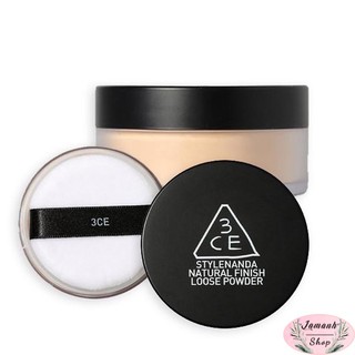 ( CHÍNH HÃNG ) Phấn phủ bột 3CE Natural Finish Loose Powder